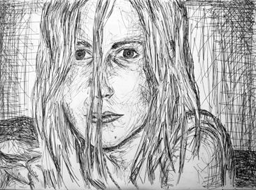 Cours arts plastiques adulte Toulouse - Portrait crayon/2