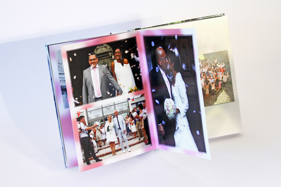 Album de mariage, la sortie d'église