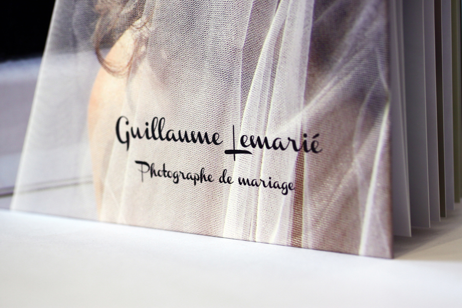Album de mariage, détail couverture